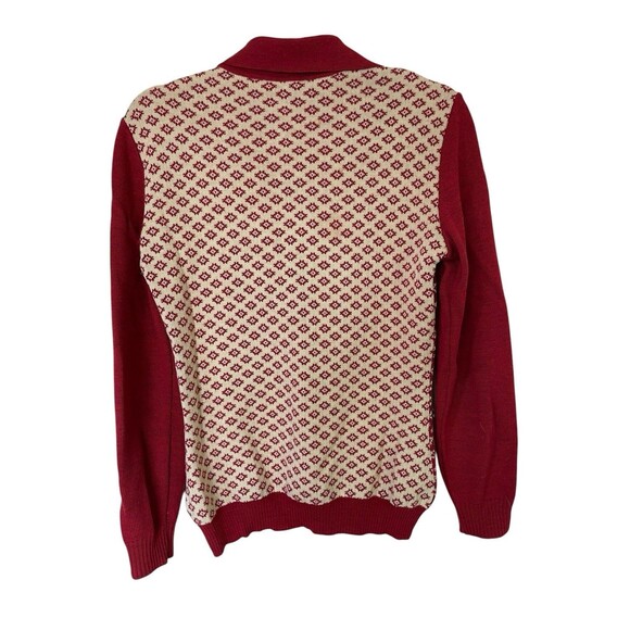 Moschino Couture‎ Women’s Collared Sweater Longsleeve Size 8 Wool Button V Neck - Picture 2 of 10